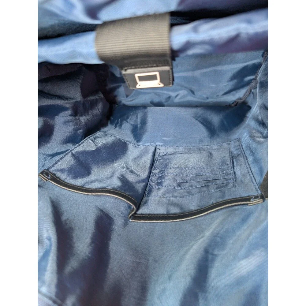 Duchamp London Laptop Backpack Rucksack Blue/Gray Camouflage